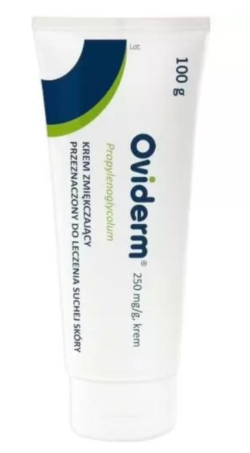 Oviderm krem zmiękczający 250 mg/g 100 g