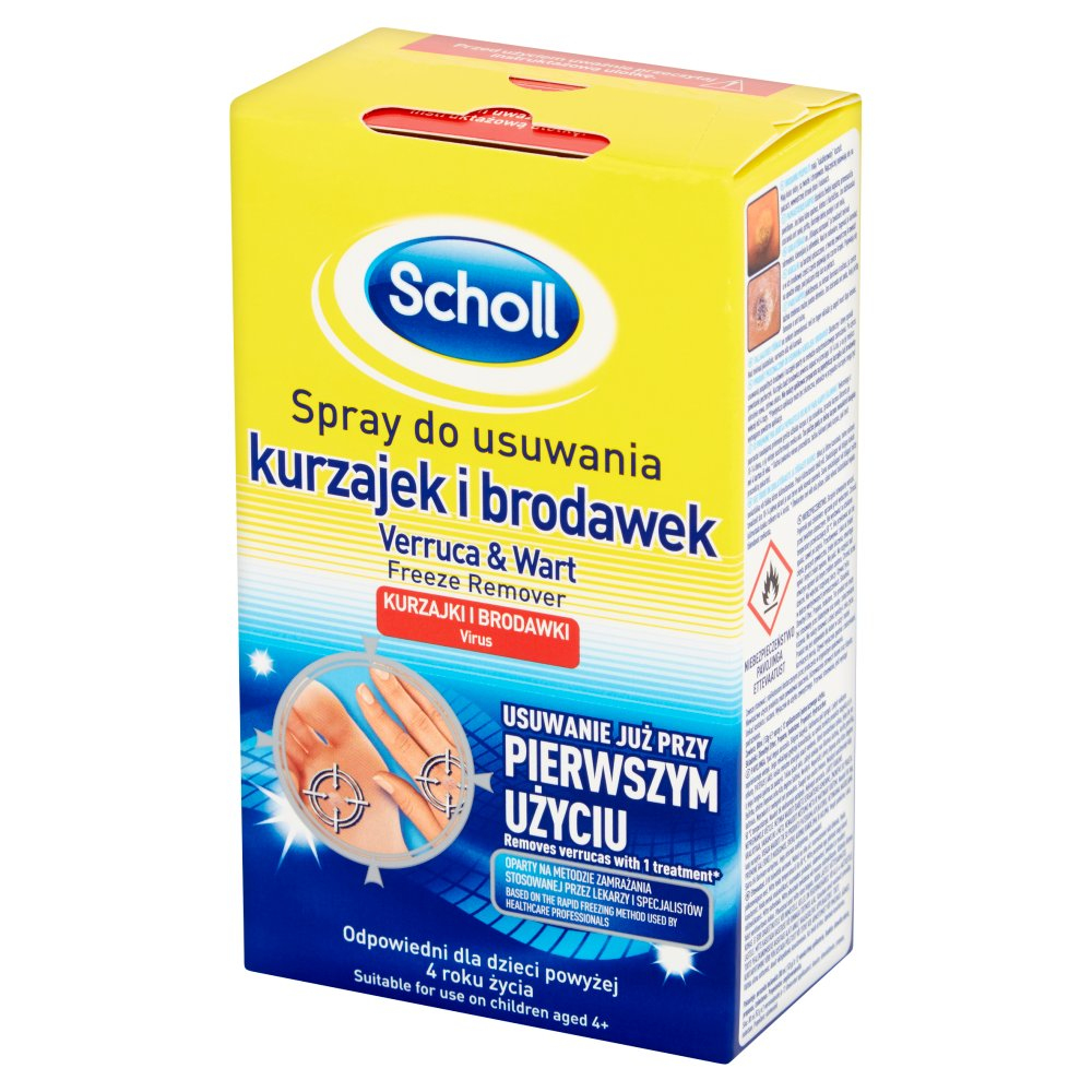 Scholl Spray na brodawki i kurzajki
