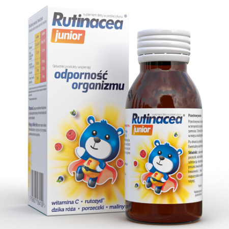 Rutinacea Junior syrop na odporność 100ml KRÓTKA DATA