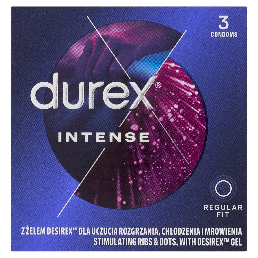 Prezerwatywy DUREX Intense Regular Fit 3 szt.