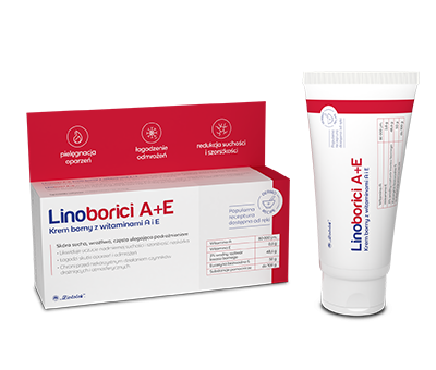 LINOBORICI A+E Krem borny z wit.A,E 50g