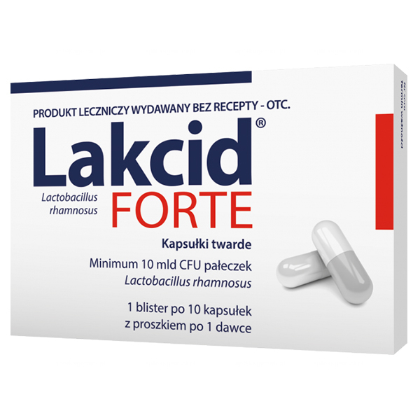 Lakcid Forte x 10kaps.