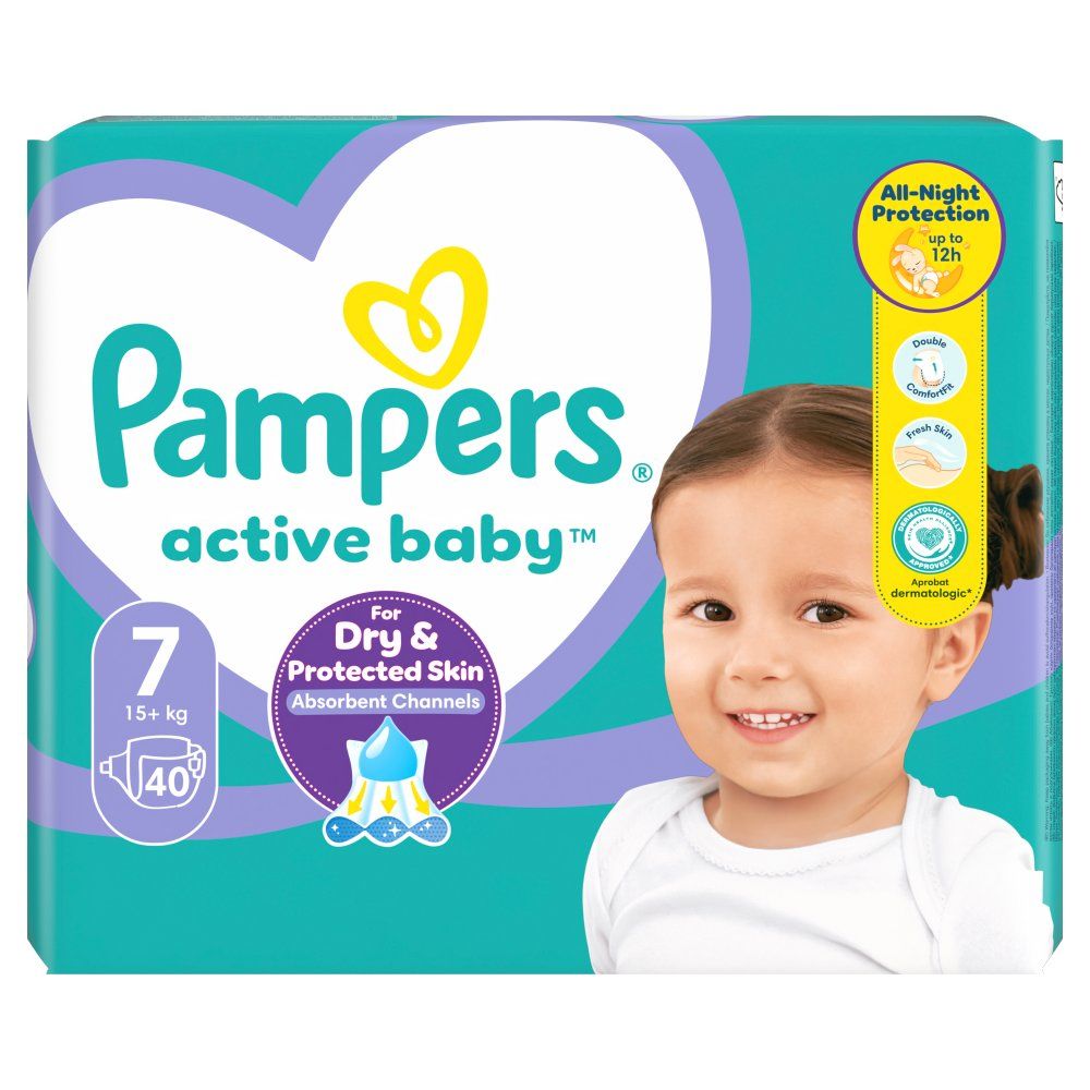 Pampers XXLarge 7 (40) szt