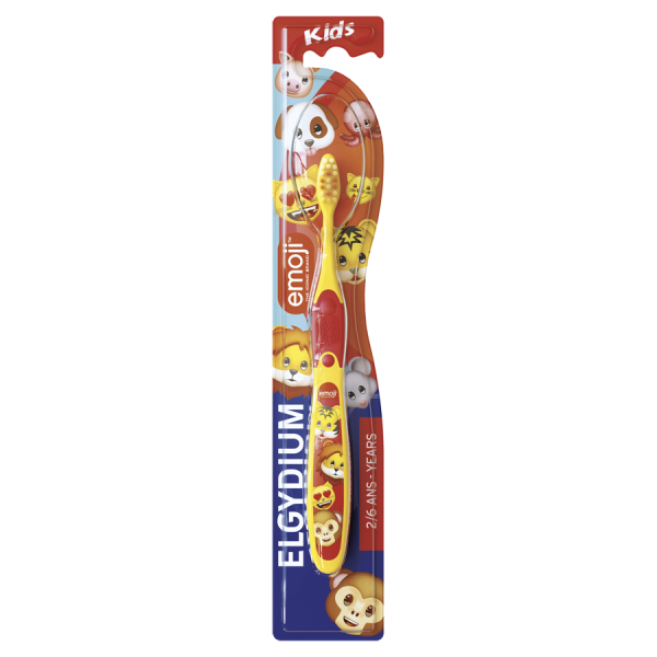 ELGYDIUM EMOJI Kids Szczoteczka 2-6 lat 1 sztuka