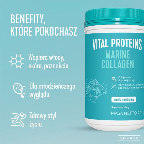 Vital Proteins Marine Collagen rybi neutralny 221g