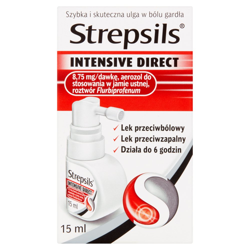 Strepsils Intensive Direct - 15 ml aerozol