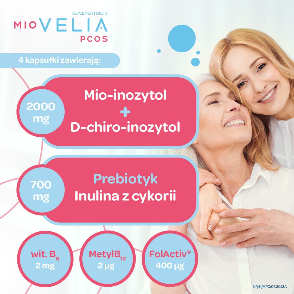 Miovelia PCOS  60 kapsułek