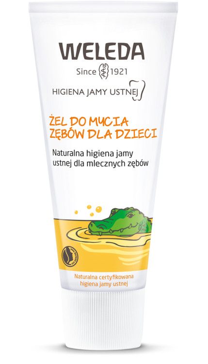 WELEDA Żel do mycia zębów dla dzieci bez fluoru 50ml