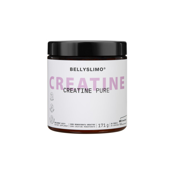 Bellyslimo Creatine Pure kreatyna bezsmakowa 171 g
