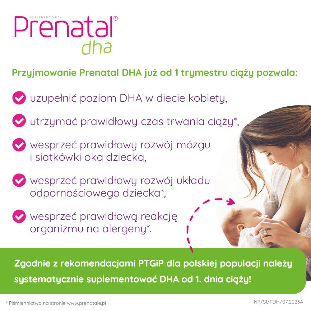 Prenatal DHA  ciąża i karmienie 30 kaps.