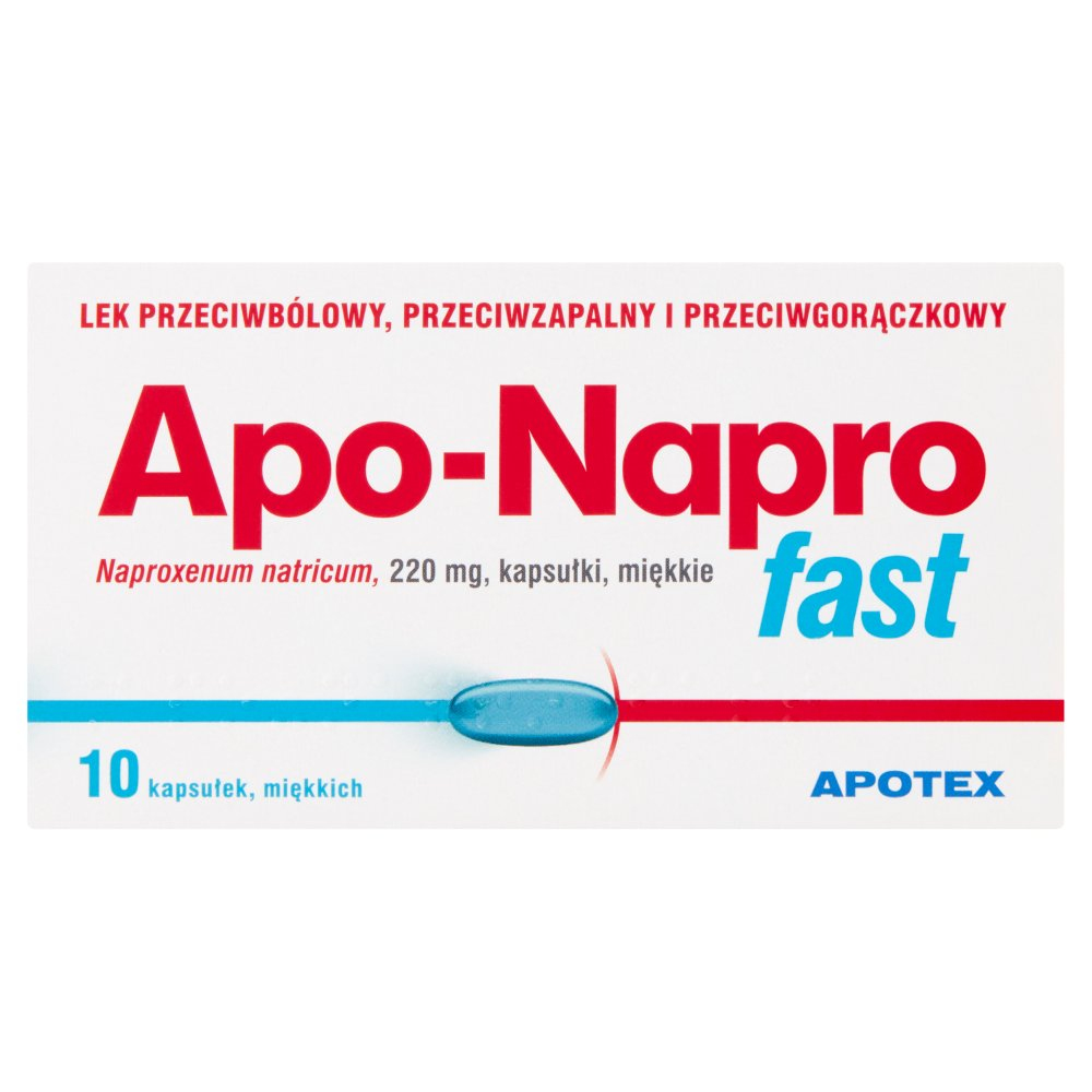 Apo-Napro Fast 220mg x 10kaps.