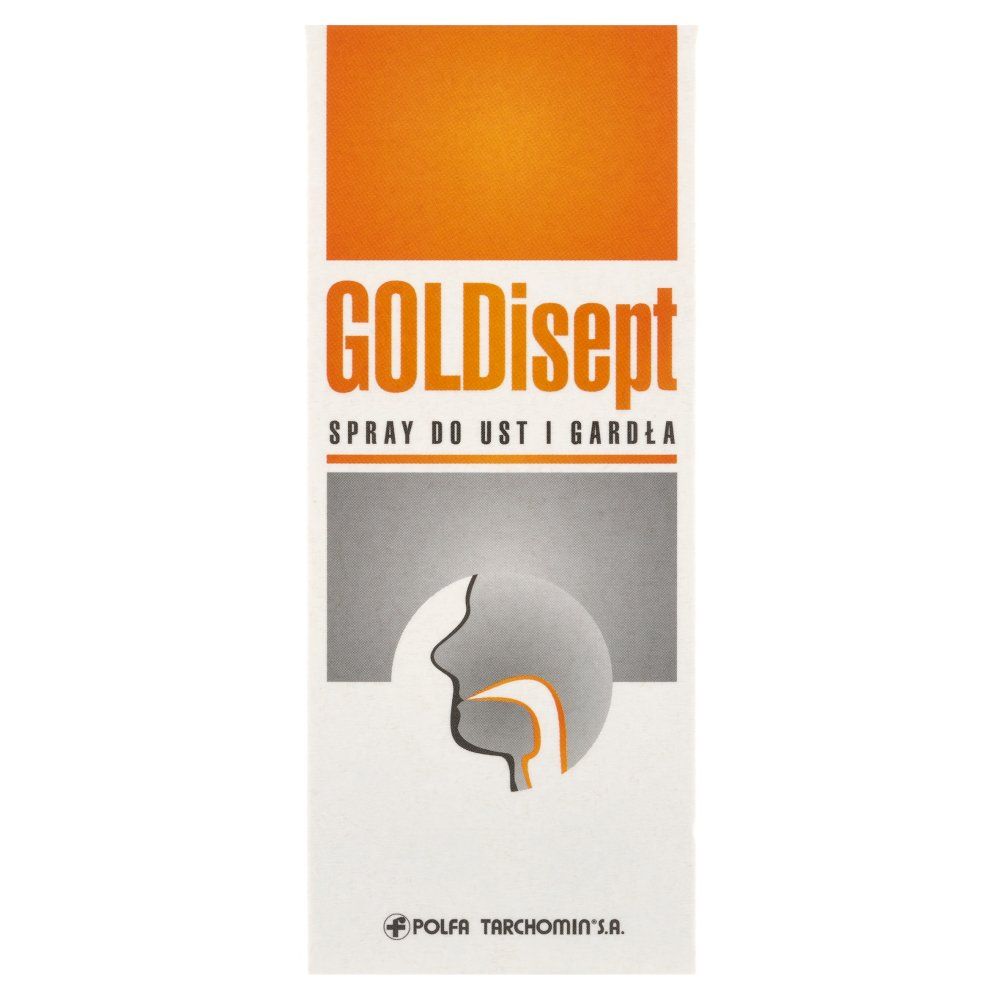 GOLDisept spray do ust i gardła 25 ml