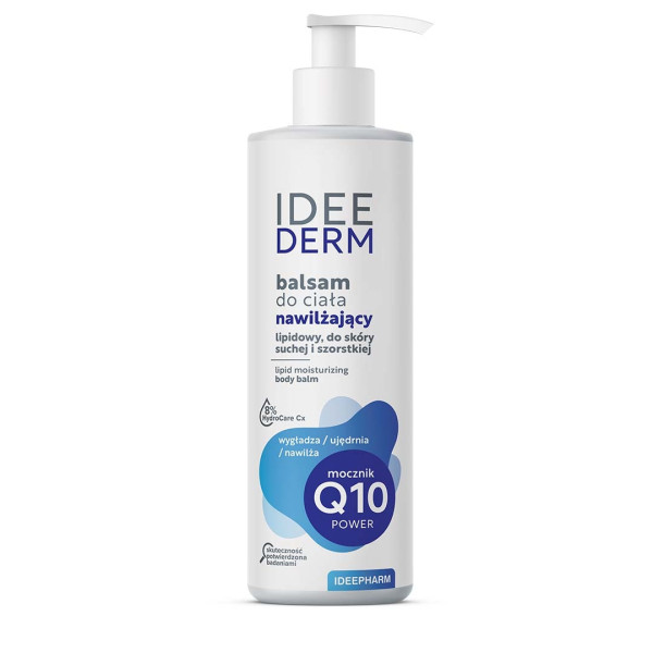 Ideepharm Idee Derm balsam do ciała nawilżający do pielęgnacji skóry suchej i szorstkiej 400 ml