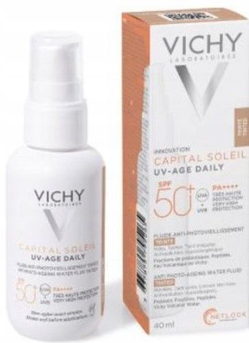 VICHY CAPITAL SOLEIL SPF50+ UV-AGE DAILY Koloryzujący fluid 40ml