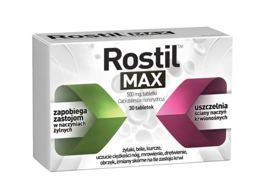 Rostil Max 500mg, 30 tabletek