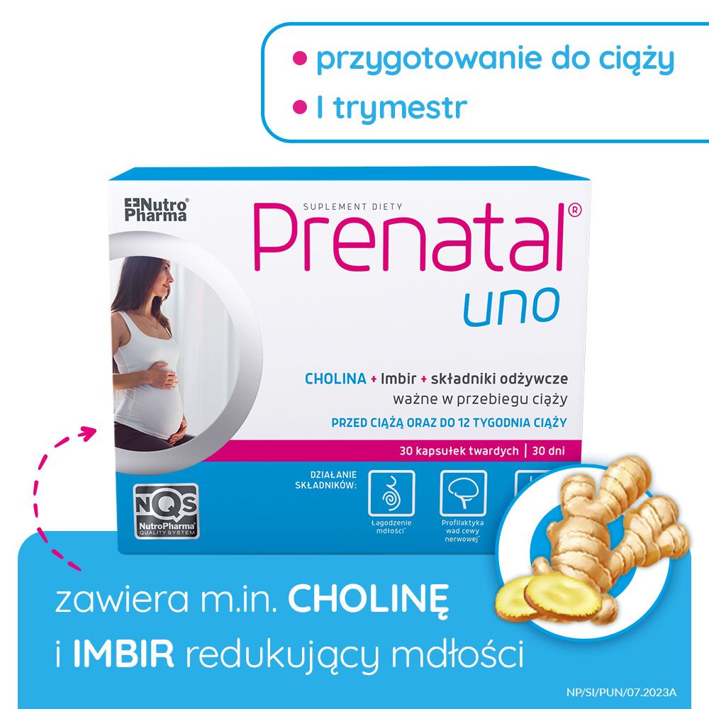 Prenatal Uno kaps. 30 kaps.