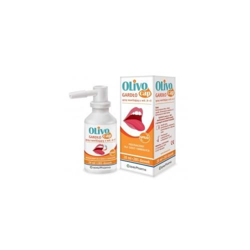 OLIVOCAP GARDŁO Spray nawilżający z witaminą A 20ml 285 dawek