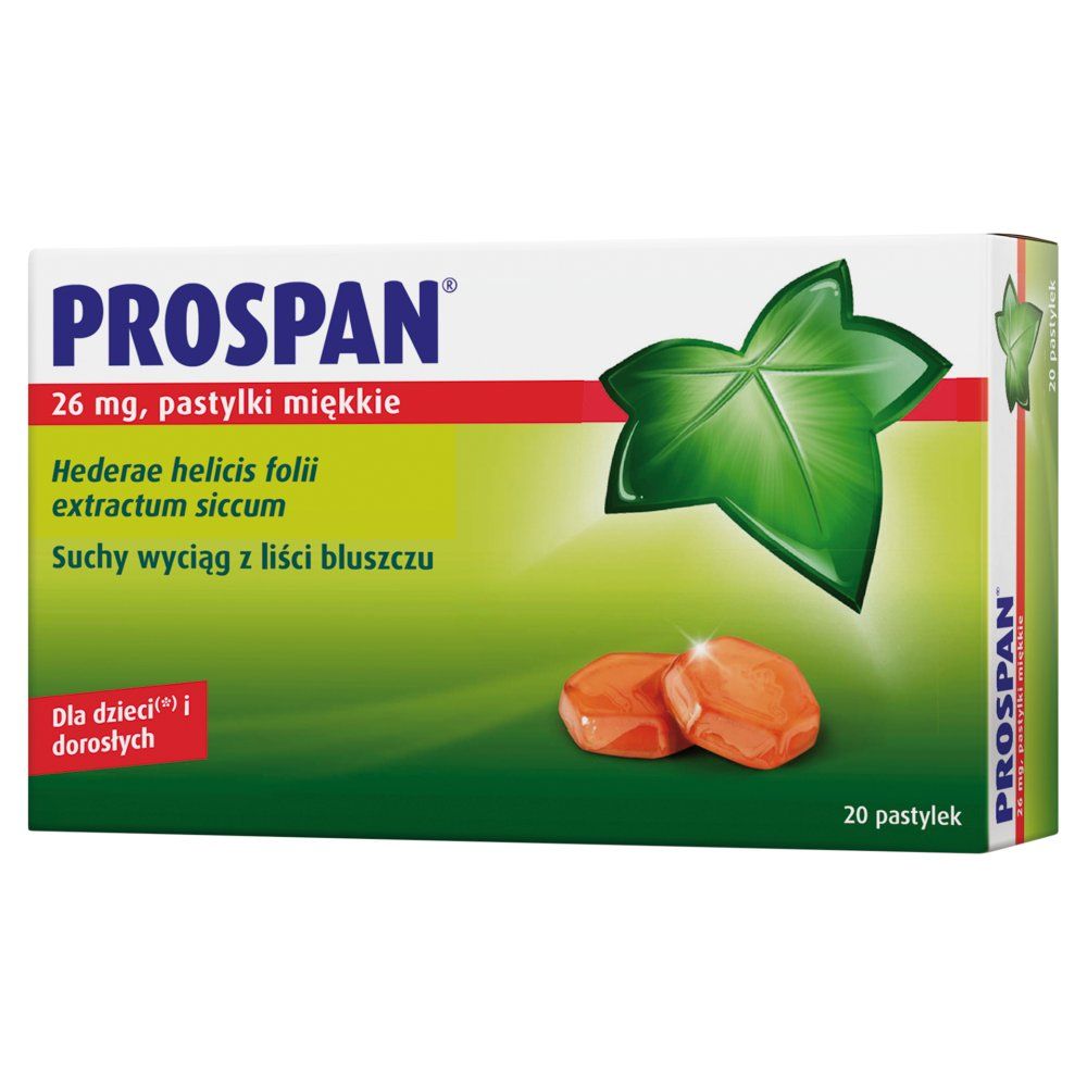 Prospan pastyl.miękkie 0,026 g 20 szt. NZ