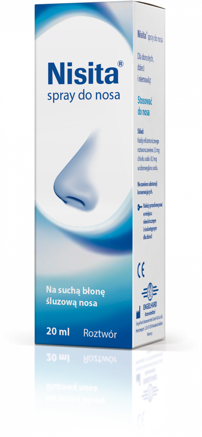 Nisita spray do nosa dla dzieci i dorosłych 20 ml
