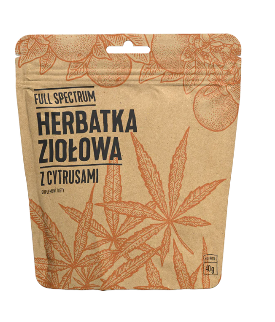 Full Spectrum Herbatka Konopna z Cytrusami 40 ml
