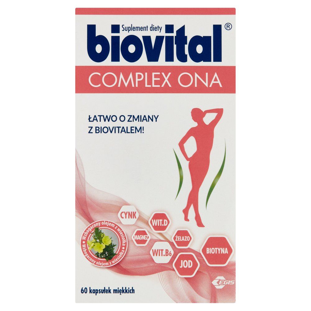 Biovital Complex Ona 60 kapsułek