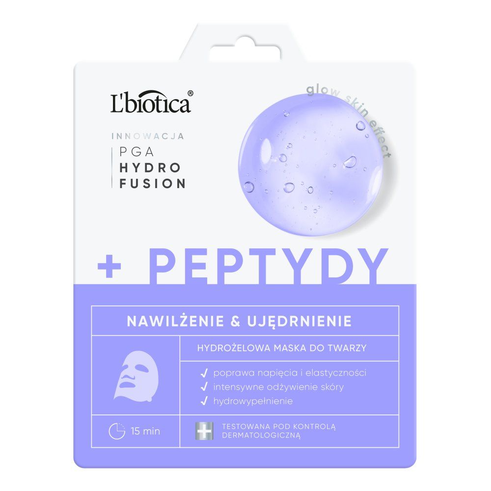 LBIOTICA Maska hydrożelowa ujędrniająca PHF + PEPTYDY