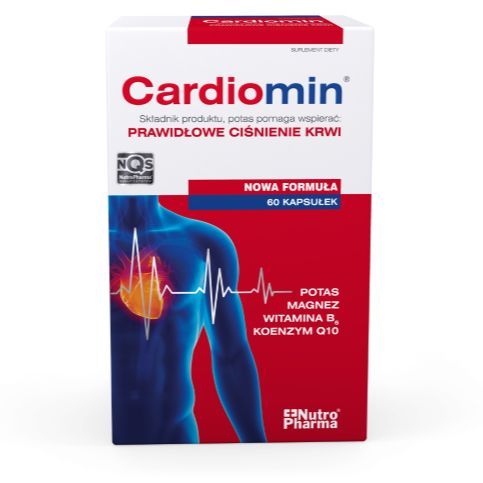 Cardiomin prawidłowe ciśnienie krwi, 60 + 20 kapsułek GRATIS