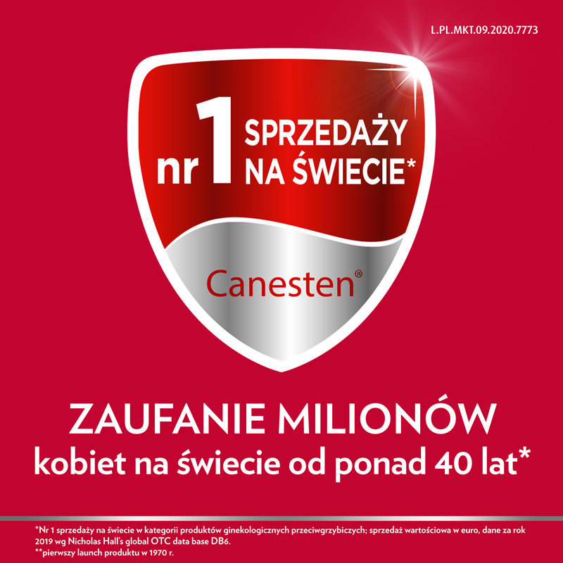 CANESTEN 1 kapsułka dopochwowa z aplikatorem
