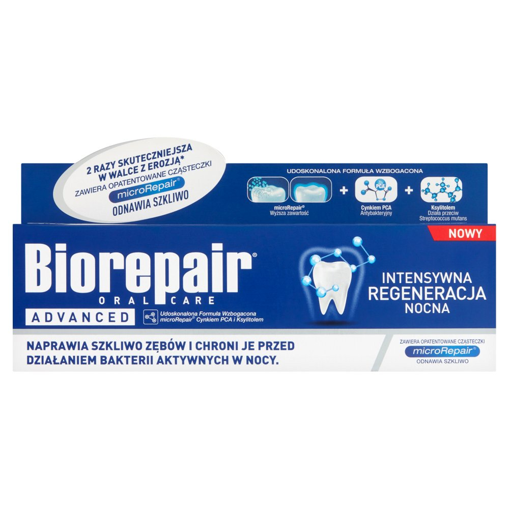 Pasta BIOREPAIR NIGHT.d/zęb. int.piel.75ml