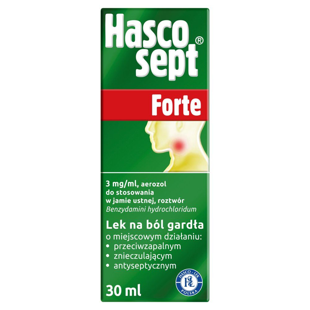 Hascosept Forte aerozol 30ml