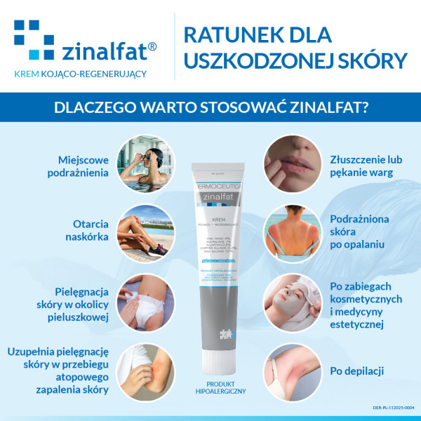 Zinalfat krem kojąco - regenerujący 50 ml