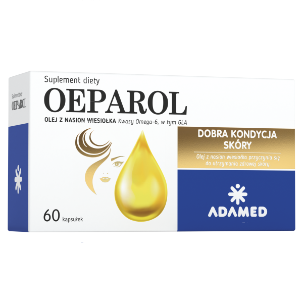 Oeparol olej z nasion wiesiołka Omega-6 60 kapsułek