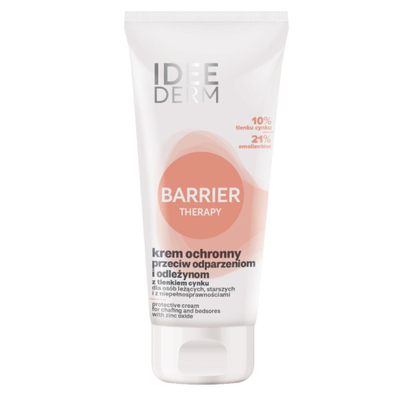 IDEE DERM BARRIER Krem na odparzenia i odleżyny  z tlenkiem cynku 200 g