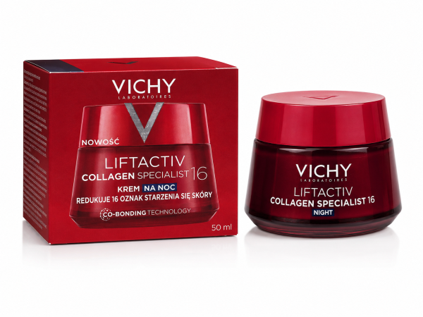 Vichy Collagen Specjalist na 16 oznak starzenia krem na noc 50 ml