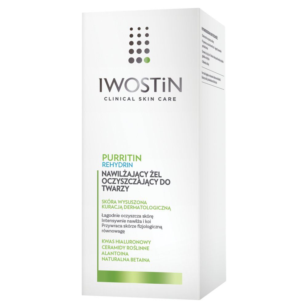 IWOSTIN PURRITIN REHYDRIN Nawilżający żel do mycia 150 ml