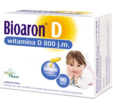 Bioaron Witamina D 800 j.m.twist.x90kaps