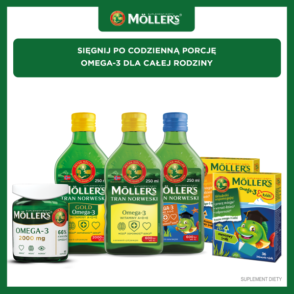 Mollers Omega-3 2000 mg 60 kapsułek