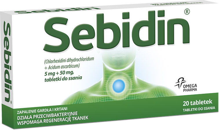 Sebidin do ssania x 20 tabl.