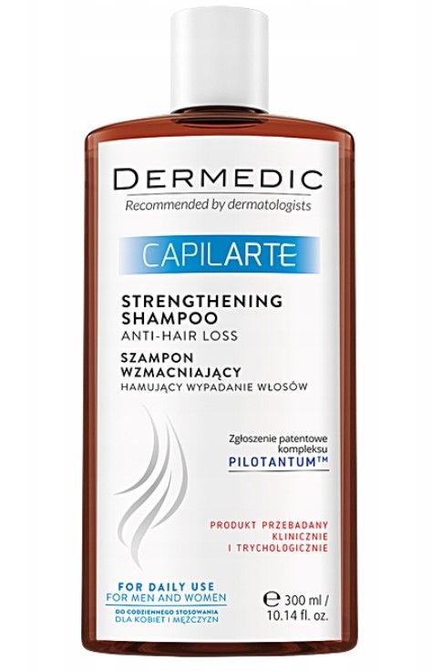 DERMEDIC CAPILARTE Szampon wzmacniający hamujący wypadanie włosów 200ml