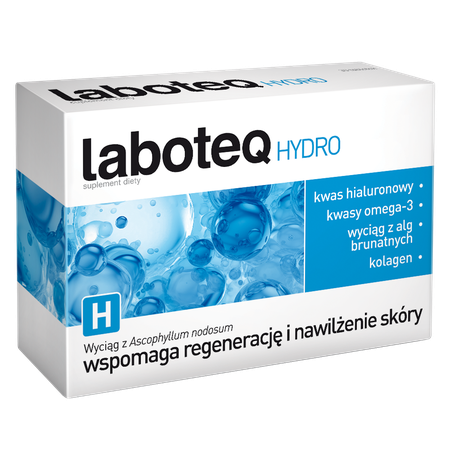 Laboteq Hydro na regenerację i nawilżenie skory 30 tabletek