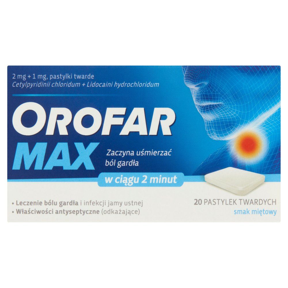 Orofar Max x 20tabl.