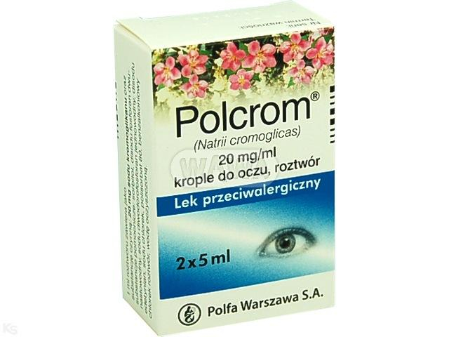 Polcrom 2% krople do oczu 10ml