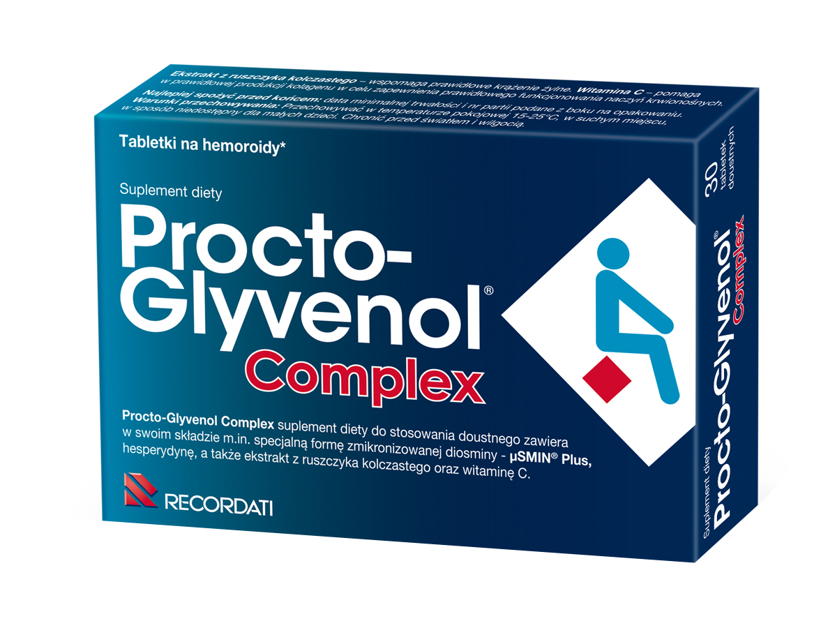 Procto-Glyvenol Complex tabl. 30 tabl.