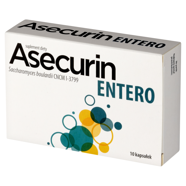 Asecurin Entero 10 kapsułek