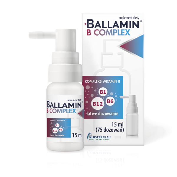 Ballamin B Complex spray do gardła 15 ml