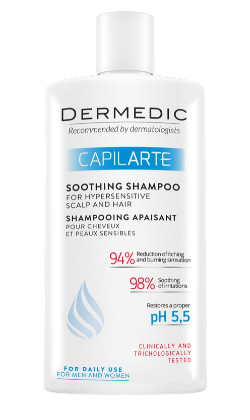 DERMEDIC CAPILARTE Szampon kojący do włosów 300ml