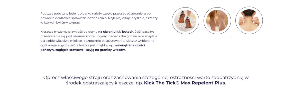 KICK the TICK  Repelent przeciwko kleszczom meszkom i komarom 200ml