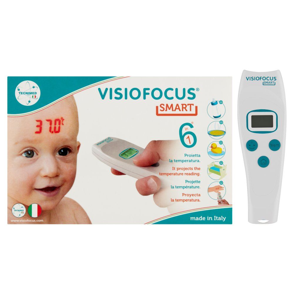 Termometr bezdotykowy VISIOFOCUS SMART 06470 + baterie