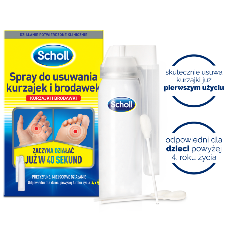 Scholl Spray na brodawki i kurzajki