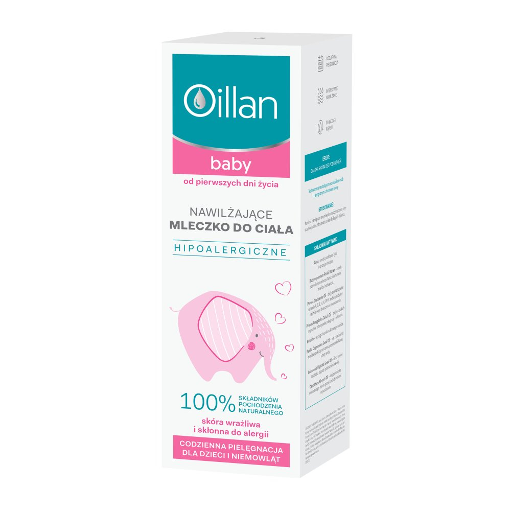 OILLAN BABY Mleczko nawilżające 200 ml